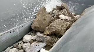 Crushing Concrete with Rebar [upl. by Jervis]