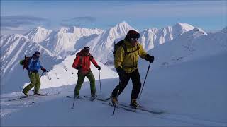 Storgalten y Stetinden Alpes de Lyngen marzo 2018 la meteo que viene [upl. by Leisam513]