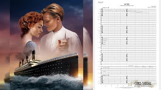 UNABLE TO STAY UNWILLING TO LEAVE from Titanic  James Horner [upl. by Homovec]