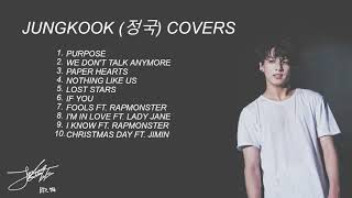 JUNGKOOK 정국 COVERS COMPILATION [upl. by Anhavas]