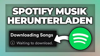 Spotify Musik herunterladen auf Handy und PC  Tutorial [upl. by Anirbus]