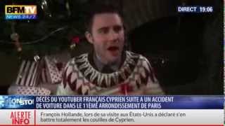 Cyprien est MORT  BFM TV tout YouTube est en deuil [upl. by Ehcor289]