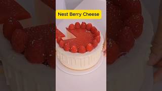 Delicious Nest berry cheesecake🍰🤤😋 food cheesecake cake [upl. by Oniotna11]