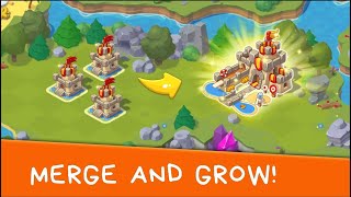 Castle Craft Merge Quest  Build Your Kingdom One Piece at a TimeDescription  Android Gameplay [upl. by Nylatsyrk474]