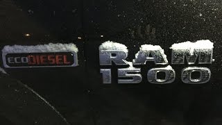 2015 Ram 1500 EcoDiesel Cold Start Performance [upl. by Mccormac808]