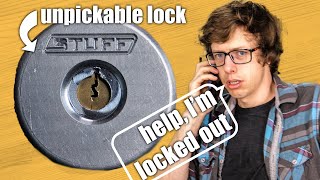 Making an unpickable lock Calling locksmiths [upl. by Quartas]