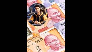 why only Gandhijis photo💵💸 trending youtubeshorts india notes [upl. by Warila]