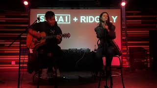 SABAI x Ridgely  Million Days Acoustic  Live at Montreal [upl. by Otsuaf]