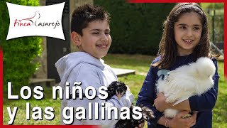 🐔 Las GALLINAS y los NIÑOS 😍 [upl. by Katharine]