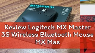 Review Logitech MX Master 3S Wireless Bluetooth Mouse MX Master 3 S [upl. by Alilad]