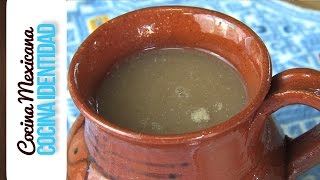 Recetas de Atole ¿Cómo hacer Atole de Tamarindo Yuri de Gortari [upl. by Deelaw123]