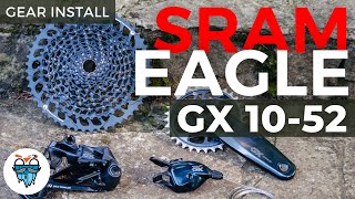 SRAM Eagle GX 1052 Unboxing amp Install [upl. by Drummond]