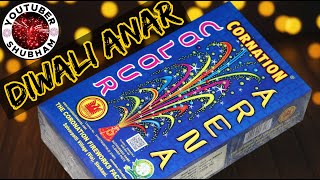 Colour Arena Diwali Anaar from Cornation Fireworks  2024 Flower Pots Testing [upl. by Gnehc]