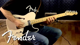 Fender Cabronita Tele Thinline Demo  Fender [upl. by Colier39]