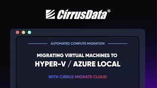 Automated Compute Migration Azure Local or HyperV [upl. by Gerrard]