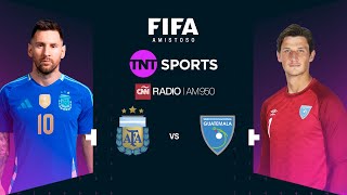 El post Argentina  Guatemala  TNT Sports en CNN Radio [upl. by Letnahs579]