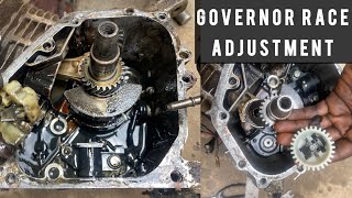 HOW TO  GENERATOR GOVERNOR RACE ADJUSTMENT  25kva 30kva [upl. by Nomolos342]