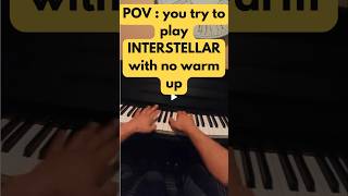 Interstellar on piano piano pianocover pianocover interstellar [upl. by Peltz]