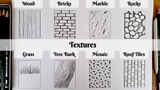 How to draw Textures  Part2 [upl. by Yrrak]