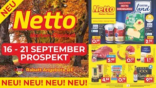 NETTO MARKEN DİSCOUNT Werbung Prospekt  Rabatt Angebote DE  Angebote ab 16092024 [upl. by Natsrik]