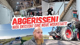 Hier entsteht die neue Hauptzentrale meiner Werkstatt  FarmVLOG1035 [upl. by Obeng]