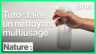 Tuto  faire son propre nettoyant multiusage écologique [upl. by Nylidnarb]