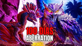 ME PASE 100 DIAS  en ARK SURVIVAL ASCENDED ABERRATION [upl. by Chad]