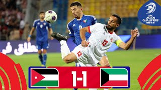 Jordan  Kuwait  Highlights  AsianQualifiers  Road To 26 [upl. by Craig941]