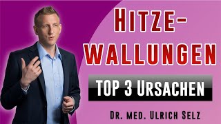 Hitzewallungen Wechseljahren  TOP 3 Ursachen [upl. by Yeldud827]