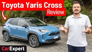 2021 Toyota Yaris Cross review The most frugal SUV on the market [upl. by Jasun]