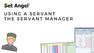 Bet Angel  Betfair trading  The Servant Manager [upl. by Maroj473]