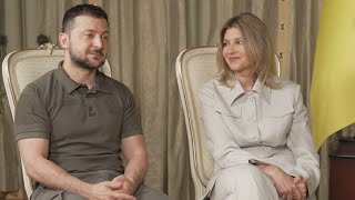 President Zelensky and Ukraines First Lady discuss the war love and life [upl. by Hoagland322]