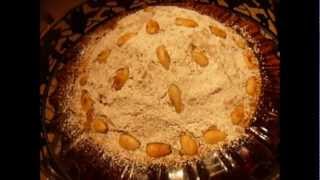 Moroccan Sellou made easy crumble حلوة سلو المغربي gâteau marocain Sellou [upl. by Vinn]