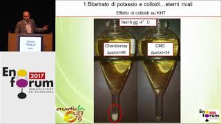 Wine tartrate stabilization with colloids Potassium Polyaspartate application on wine [upl. by Noicpesnoc263]