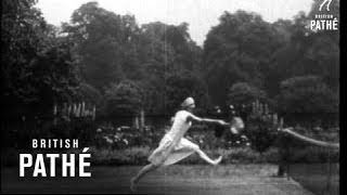 How I Play Tennis  By Mlle Suzanne Lenglen 1925 [upl. by Ainevuol]