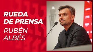 Habla Rubén Albés 24102024  Real Sporting de Gijón [upl. by Clementas316]