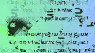 La promesse Grégoire et JJ Goldman Lyrics [upl. by Clemmie681]