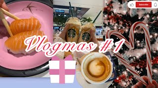 Vlogmas1 rozbalování kalendářůsushihaul atd [upl. by Durning386]