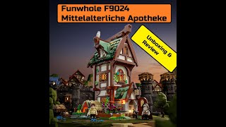 Funwhole F9024 Mittelalterliche Apotheke  Unboxing und Review [upl. by Sirehc]