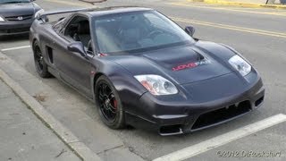 600 whp Lovefab NSX Viloent Accelerations [upl. by Novaat288]