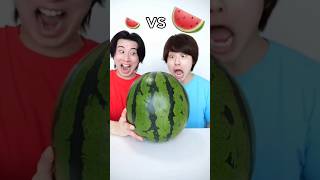 Small Watermelon Vs Big Watermelon Challenge kindness help humanity video [upl. by Anin]