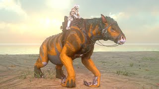 Ark Survival Evolved Mobile Chalicotherium Bebra Dayno Taming S2 Ep42  Brutal Hardcore [upl. by Aserat]