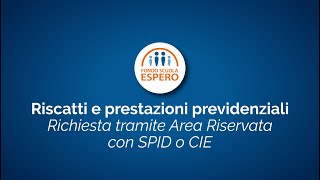 Come richiedere il riscatto o la prestazione previdenziale [upl. by Xylon808]