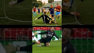 Spot the difference 👀 Alisson Beckers Spread Save vs Scouse GKs 💪 [upl. by Idieh]