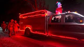 Christmas parade Selkirk Manitoba Canada [upl. by Giule710]