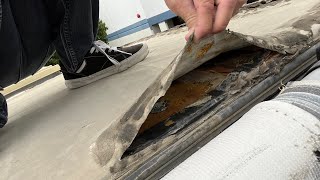 How to inspect your RVs roof Tutorial [upl. by Yobybab]