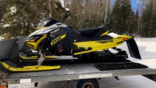 Skidoo 600rs mbrp race can edit [upl. by Catrina338]