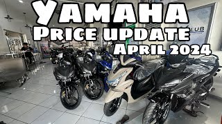 Yamaha Motors Price Update April 2024 [upl. by Leiru]