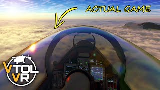 VTOL VR with Clouds is unrecognizable [upl. by Noisla]