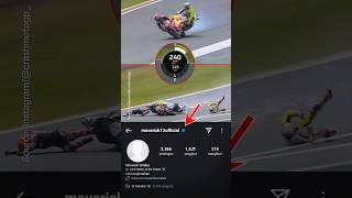 Crash with Bezzecchi Vinales Instagram Account Disappears  australiangp mavericks [upl. by Valenza]